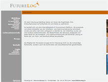 Tablet Screenshot of futurelog.ch